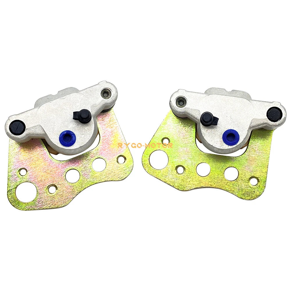 Front Rear Brake Master Cylinders & Calipers W/Pads for Polaris ATP 330 500 (2004–2006)