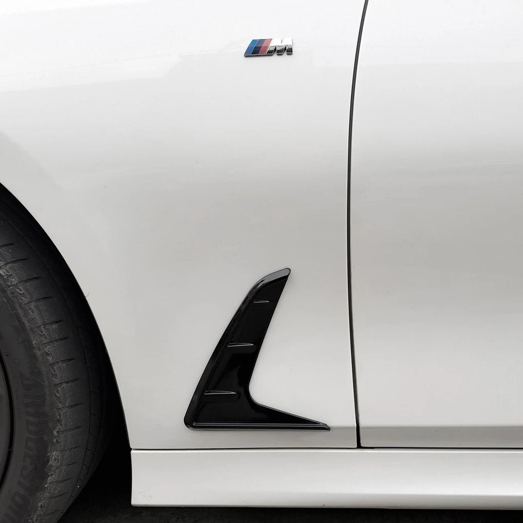 Fender Louvers for BMW 3-Series G20 G21 (2019–Present) Black Scoop Splitter