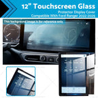 Dashboard Screen Protector for Ford Ranger (2022–2025) 12 Inch Tempered Glass