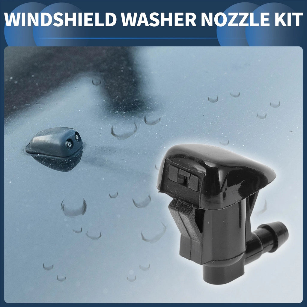 Set of 2 Front Windshield Washer Nozzles No. 85381AE020 for Toyota Sienna 