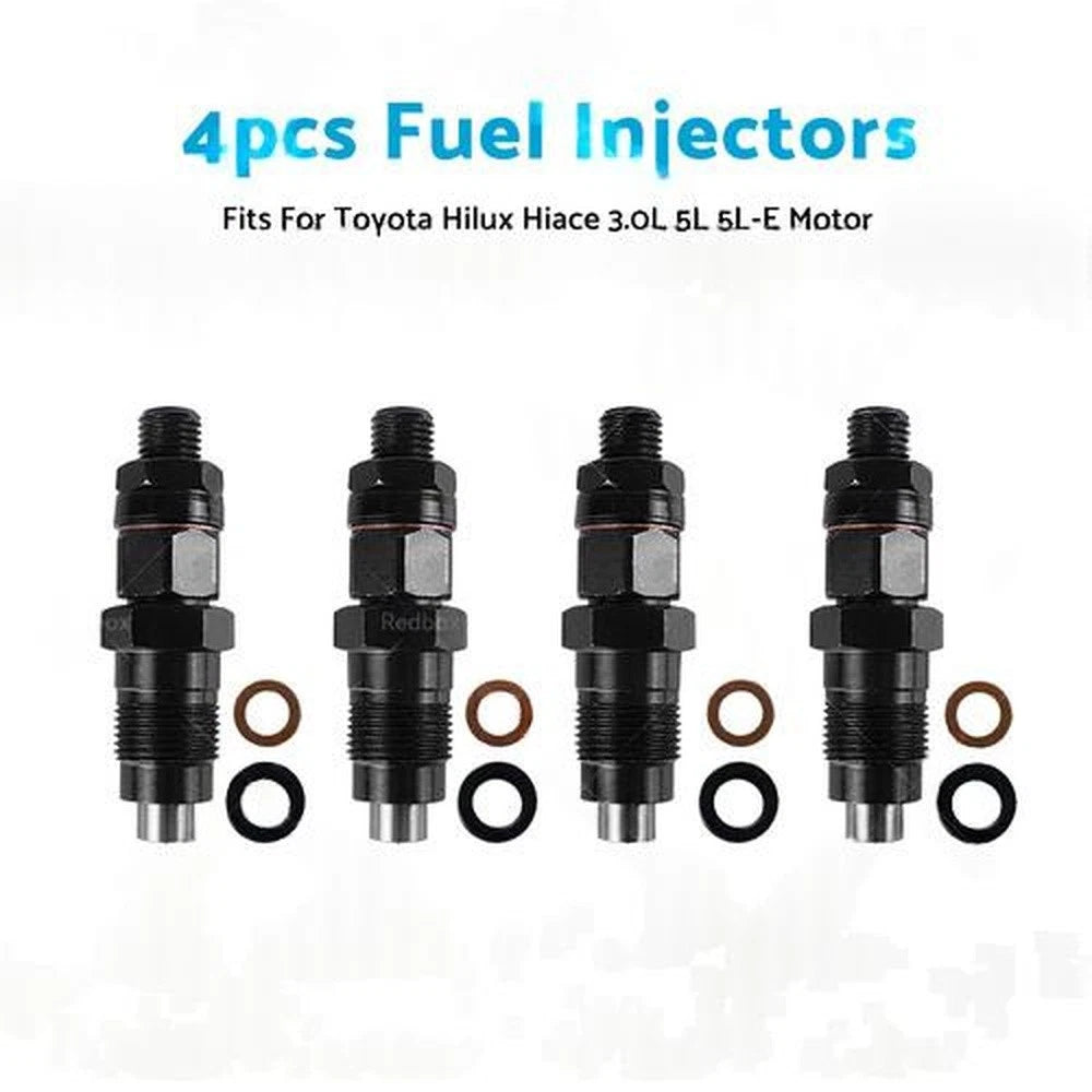4X Diesel Fuel Injector for Toyota Hilux Hiace (1997–2005) 23600-59325
