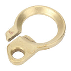 Key Chain Carabiner Bottle Opener Tool Solid Brass Gold