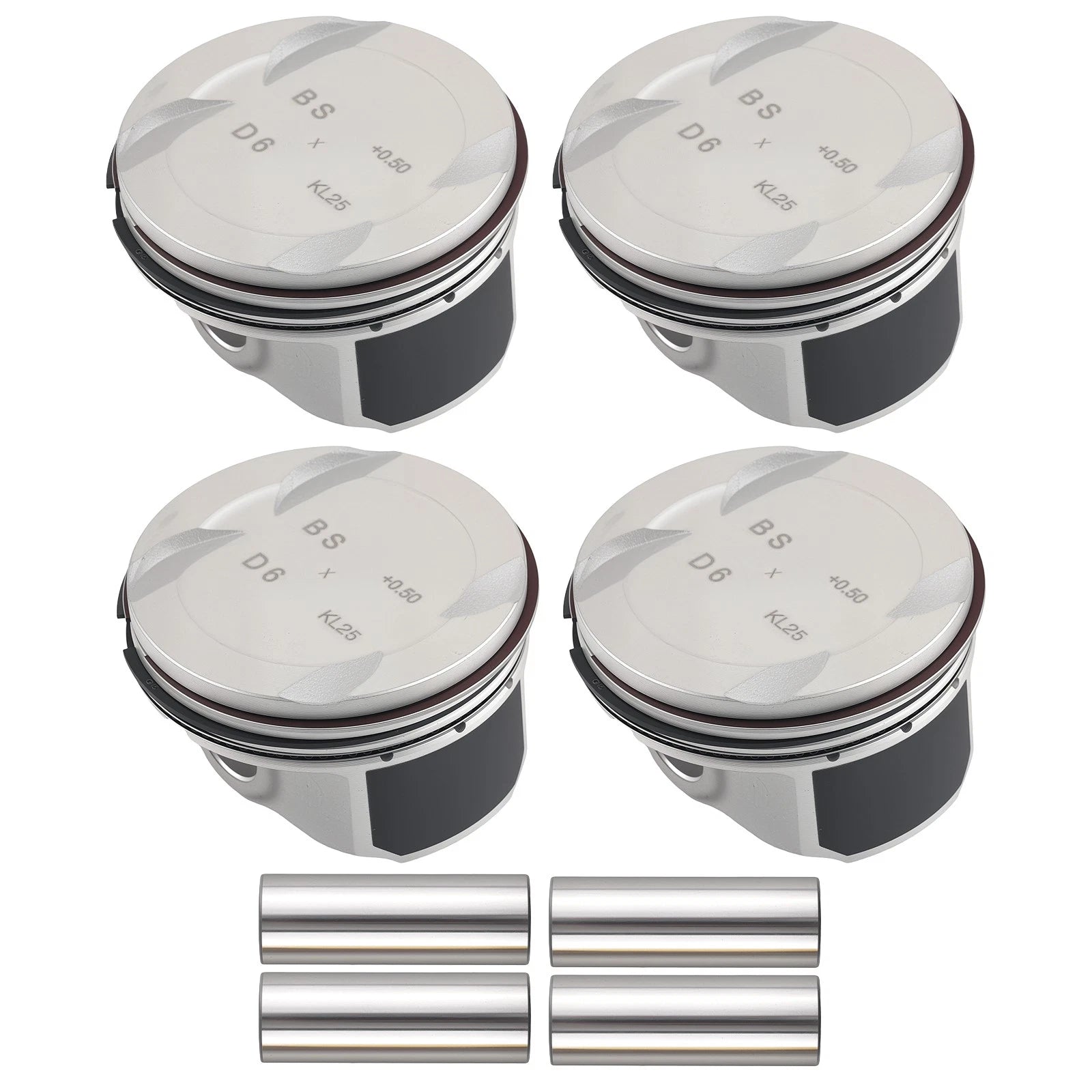 Oversize Piston & Rings Set for Hyundai Kia Accent Rio 1.6L (2012–2016)