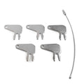 Master Disconnect Keys for Caterpillar Wheel Scraper 615C (No Year) #8398 8H5306 7N0718