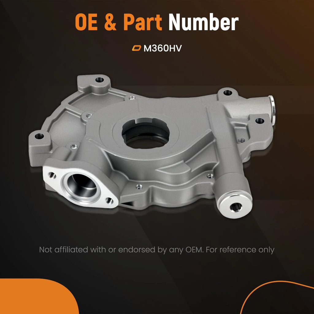 Engine Oil Pump M360HV for Ford GT/Mustang (2005–2012) Aluminum