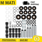 Set of 2 Rear Upper Lower A-Arm Bushing Shaft for Honda TRX680 FA/FGA TRX650 FA/FGA
