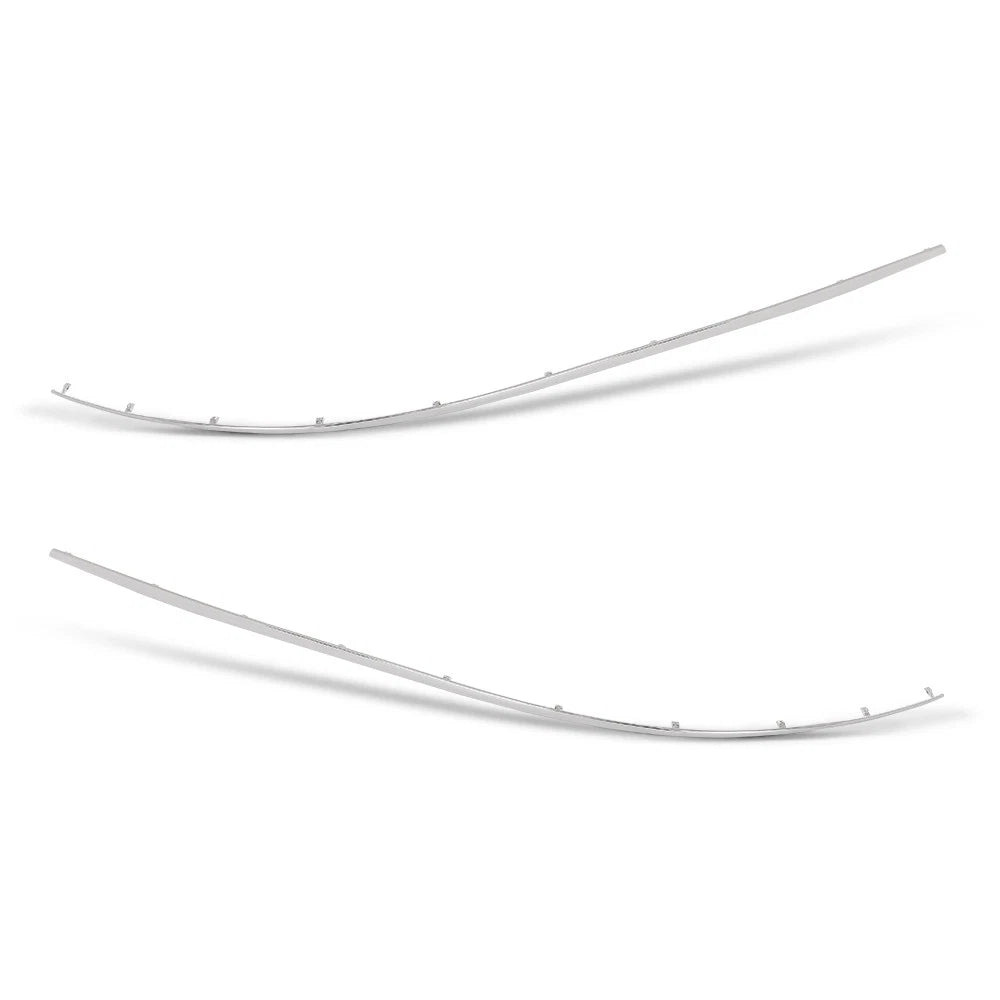 Set of 2 Rear Bumper Trim Molding for Mercedes Benz E350 E550