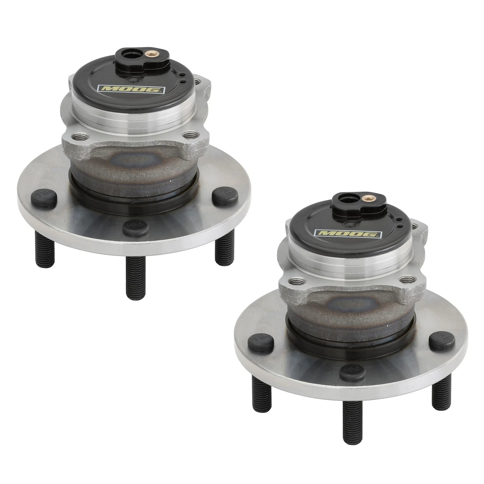 Set of 2 Rear Moog Wheel Bearing Hub Assembly for Mazda 3 (2004–2008)