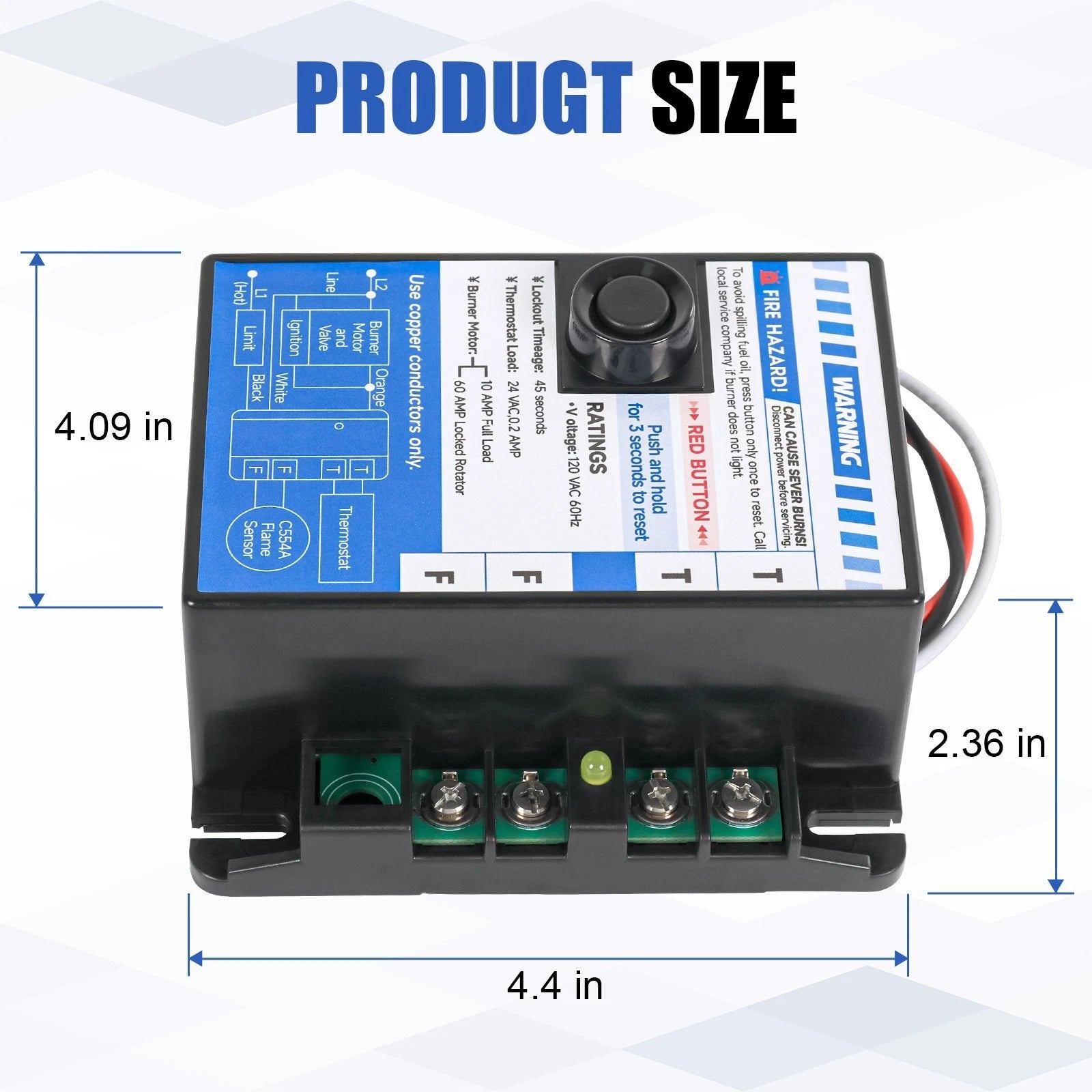Intermittent Ignition Oil Primary Control for R8184