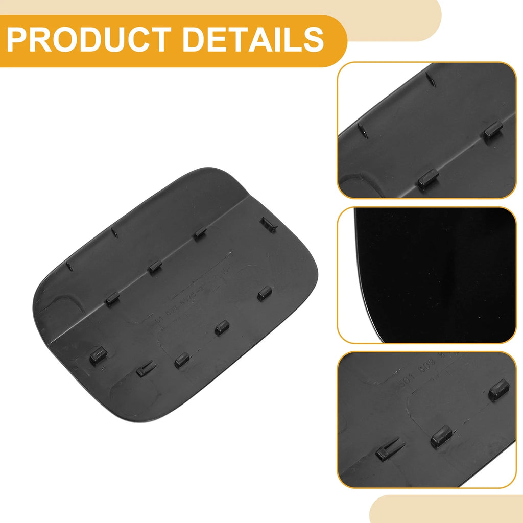 Fuel Tank Door Cap for Volkswagen Passat (2012–2018) Oil Filler Black