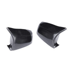 2 x Carbon Fiber Style Rear View Mirror Covers for BMW 5 6 7 E60 E61 E63