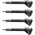 4X Fuel Injector 0445110369 for VW Golf Jetta Passat Scirocco III Sharan II (2006–2014)