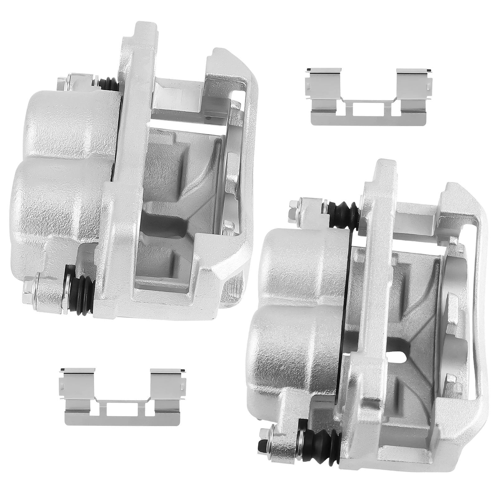Pair Front Brake Caliper w/Bracket for Ford F150 Lincoln Mark LT (2006–2008)