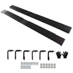 Black Side Step for Nissan Titan/Titan XD Crew Cab (2004–2024) Aluminum Alloy