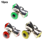 Fishing Baits Tying Materials Set of 4 (3.2mm, 4.0mm, 4.8mm, 3D Eyes)