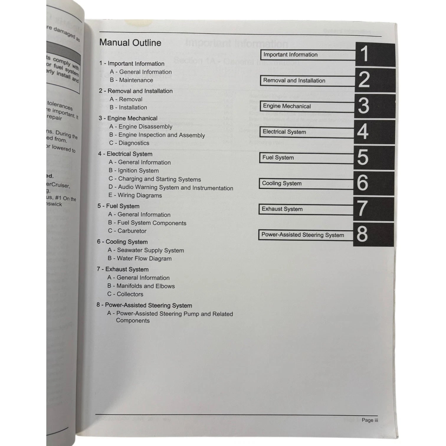 Service Manual for Mercury 540 MAG Bravo 4V (2015) - 90-8M0090434