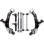 Front Lower Control Arms Sway Bars Tie Rods for Chevrolet Equinox (2005–2007)