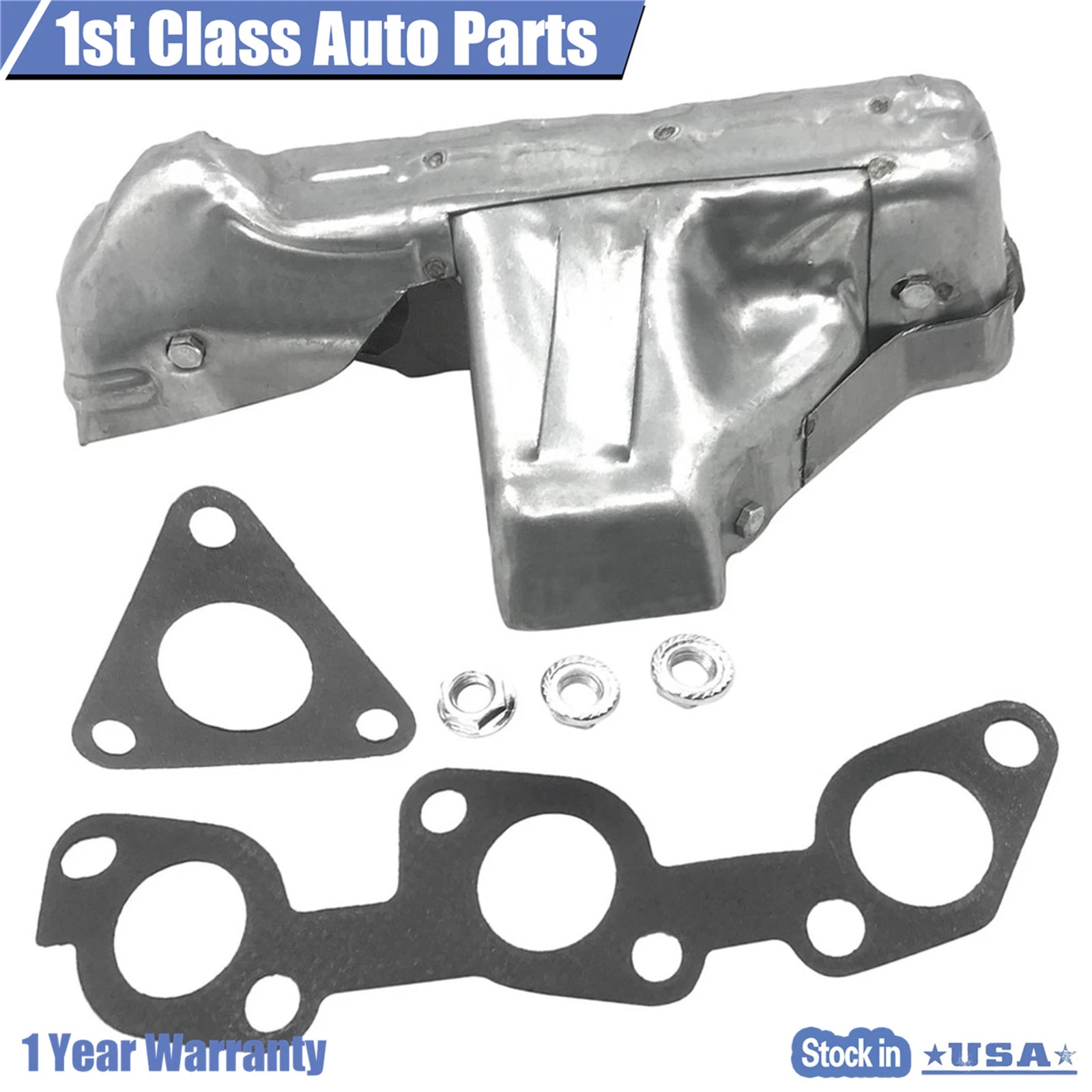 Exhaust Manifold & Gasket for Nissan Frontier Xterra (1999–2004)