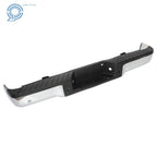 Chrome Steel Rear Bumper Assembly for Ford F150 (2009–2014) W/Sensor Holes