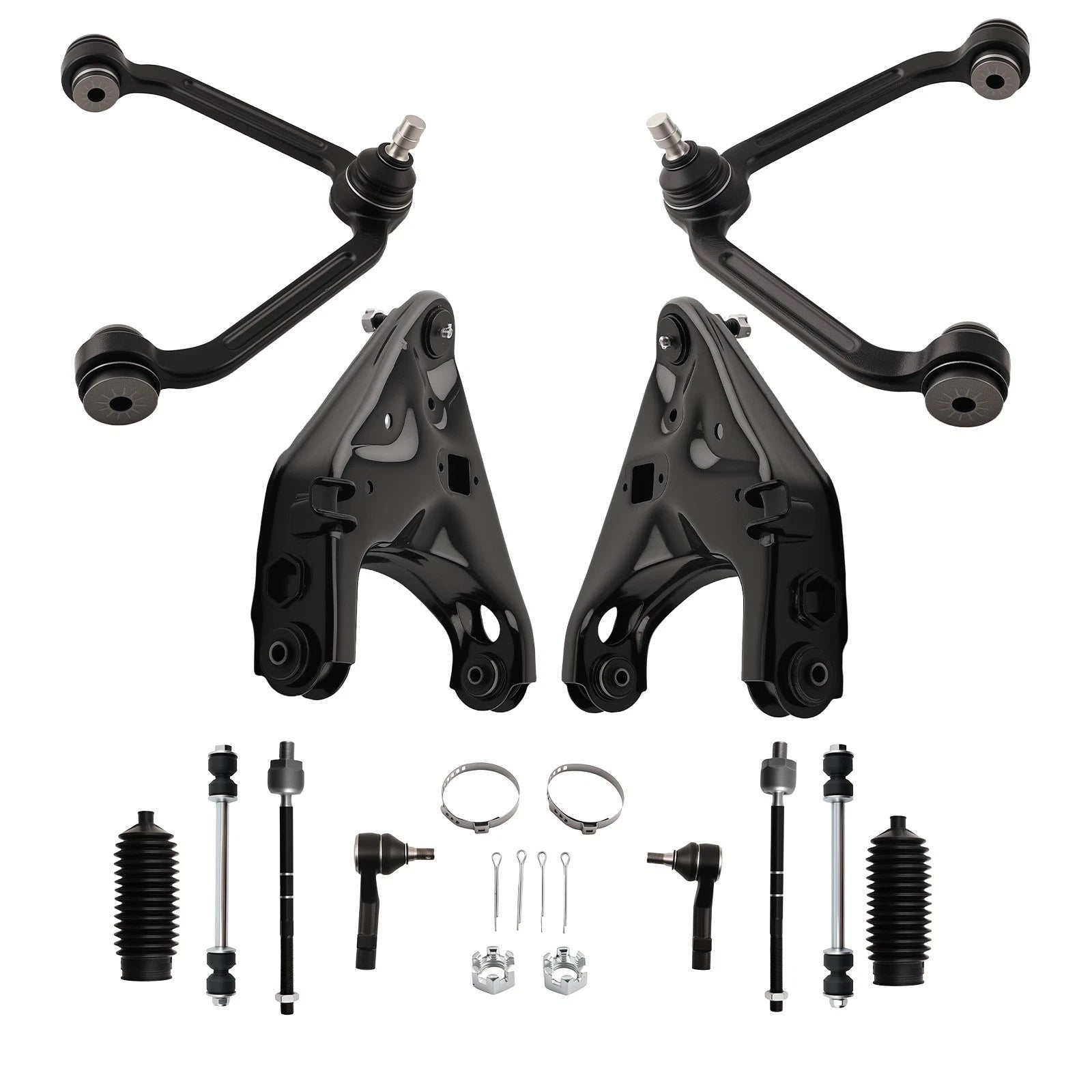 Set of 12 Front Lower Control Arms Ball Joints for Ford Explorer (1998–2001) Ranger (1998–2011)