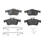 DuraGo Rear Rotors & Hella Ceramic Disc Brake Pads Kit for Ford Transit Connect (2010–2023)