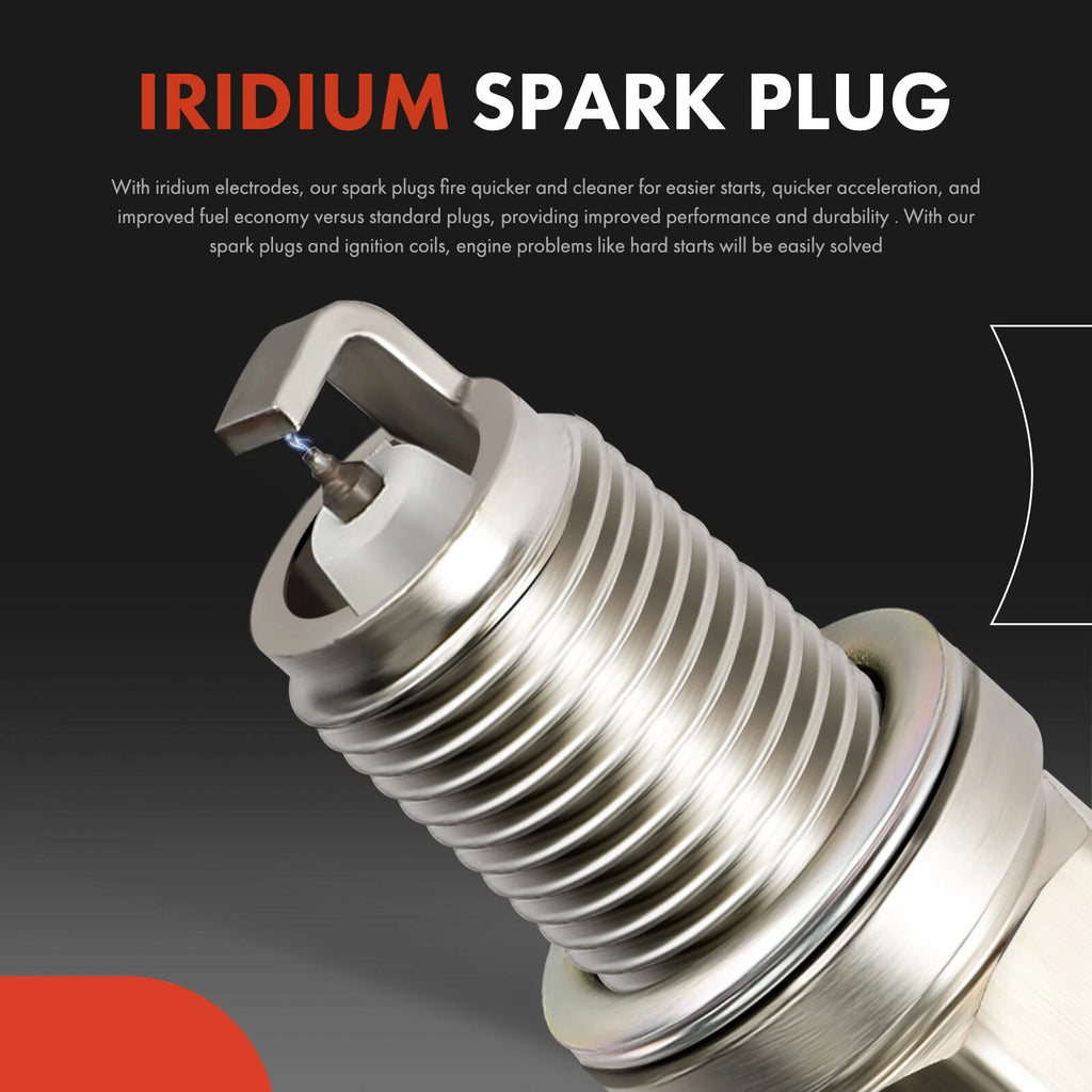 Set of 3 Ignition Coils & 6 Iridium Spark Plugs for Mitsubishi