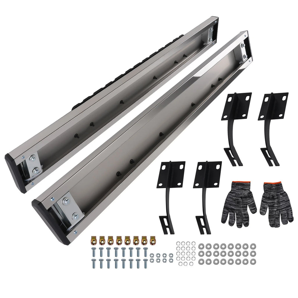 Nerf Bars Side Step Running Board for Ford F-250 (1999–2016) Black 6"