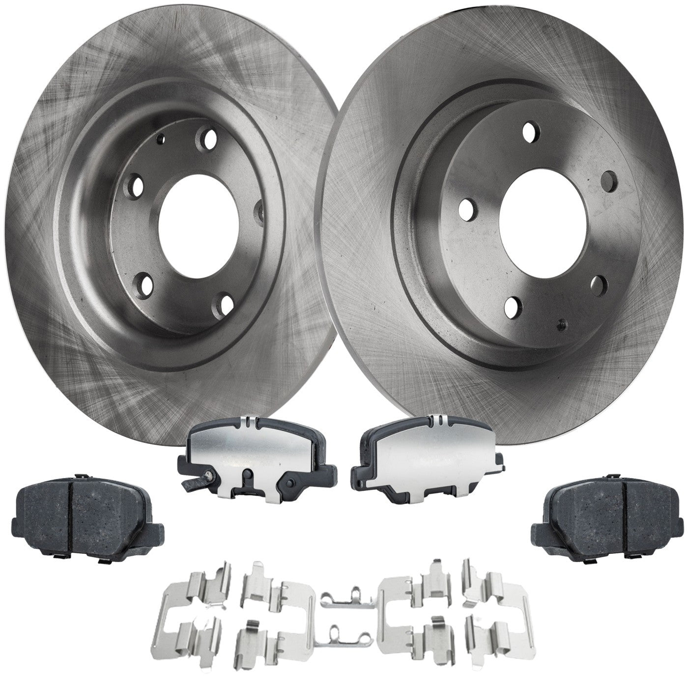 Rear Brake Disc and Pad Kit for Mazda 6 (2014–2015)