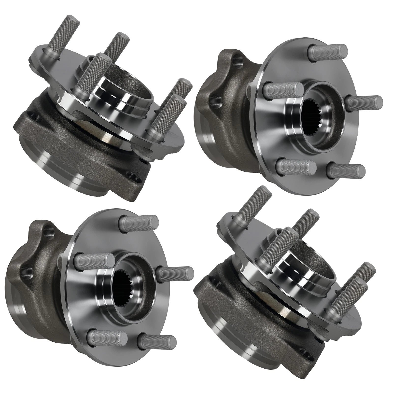 2 Pair Wheel Hub Bearing Assembly for Subaru Impreza Forester XV Crosstrek (2014–2021)