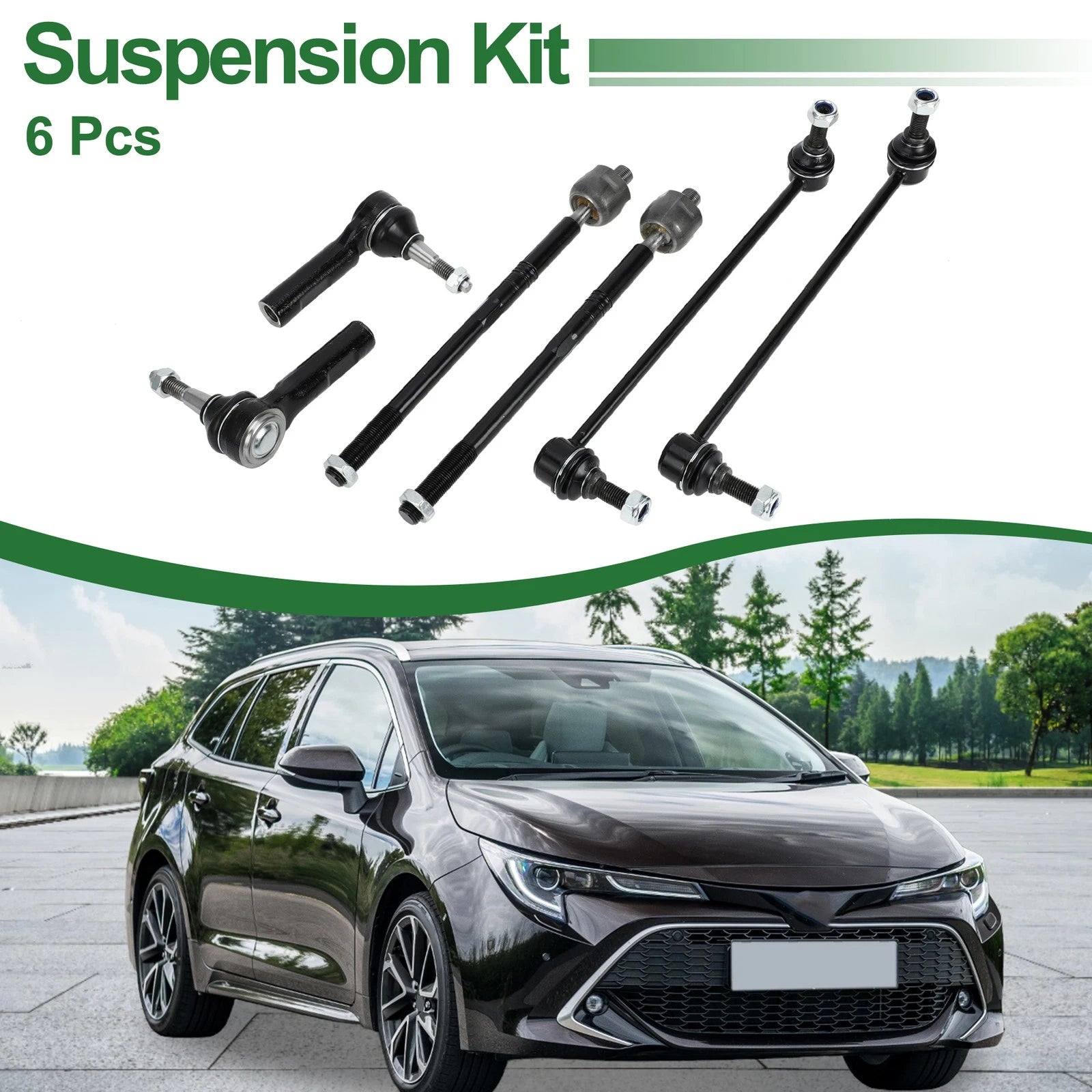 6pcs Front Suspension Tie Rod End for Buick Regal (No.EV800962/ES800949/K750400)