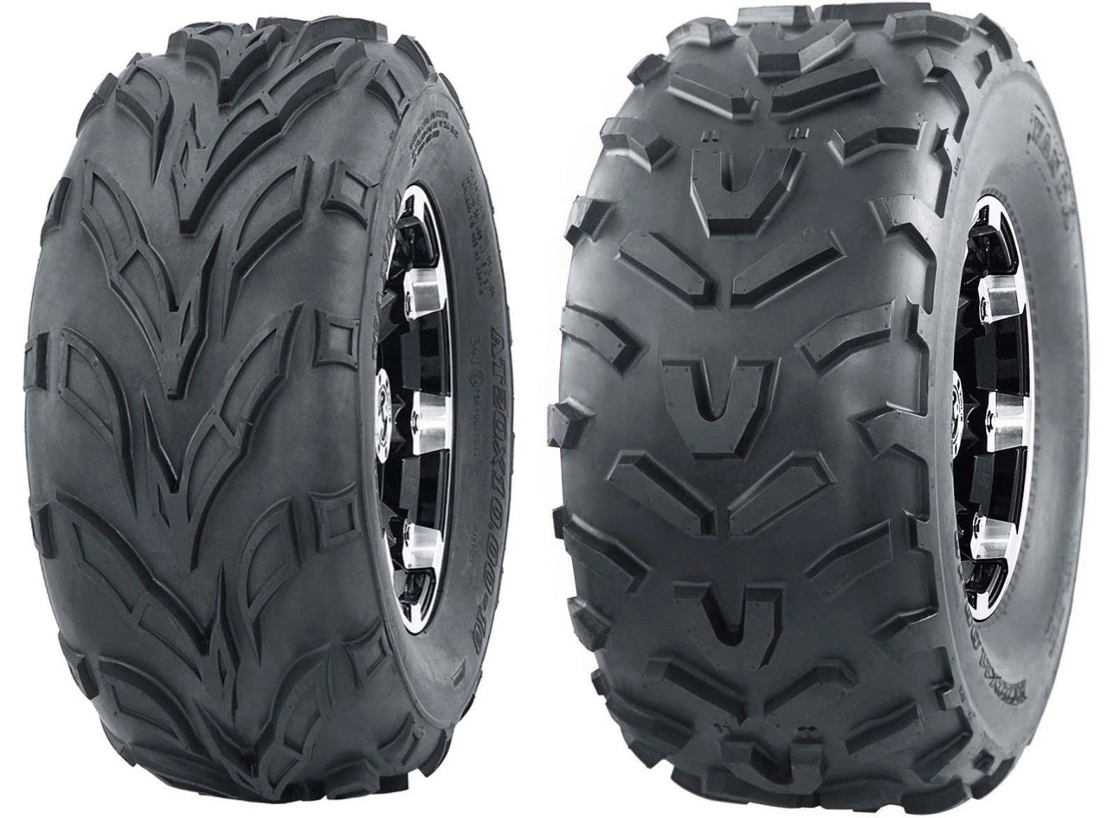 Set of 4 Sport ATV Tires 21X7-10 22X9-10 4PR MUD for ATV