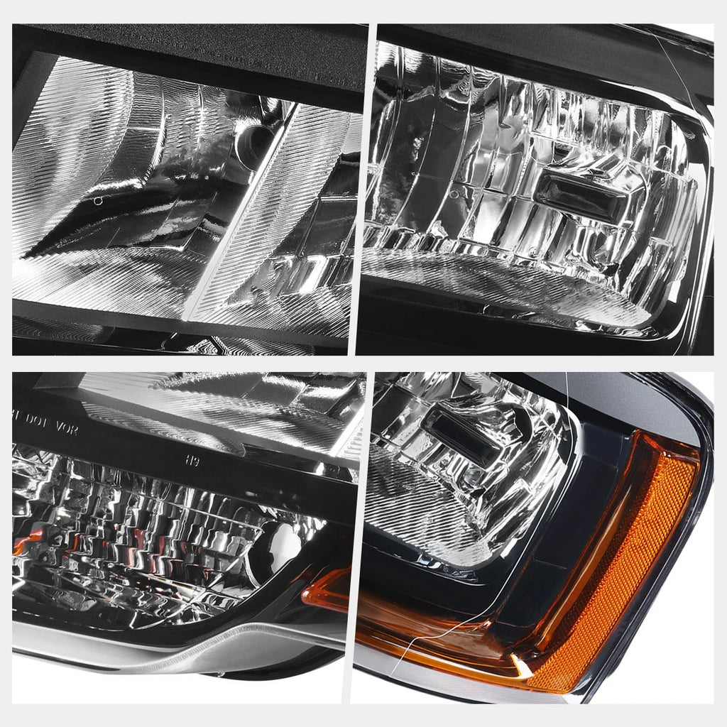 Driver Side Headlight Lamp for Ford Expedition (2015–2017) Black Housing