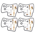 4 x Motorcycle Carburetor Repair Kits for Honda VFR700 VFR750 (1982-1985)
