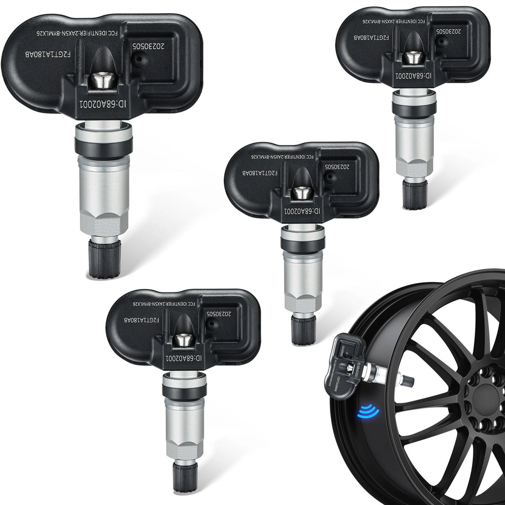 TPMS Tire Pressure Sensors for Ford Mustang 2014–2017 (4Pcs)