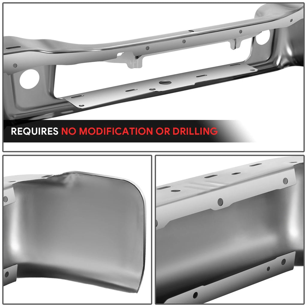 Chrome Rear Bumper Face Bar for Ford F-150 Lincoln Mark LT (2004–2008)