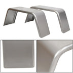 Square Trailer Fenders for Utility Cargo Trailer (14" - 16" Tires) Pair