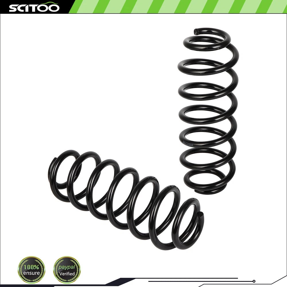 2pc Rear Coil Springs for Volkswagen Tiguan (2017–2018), Passat (2006–2019)