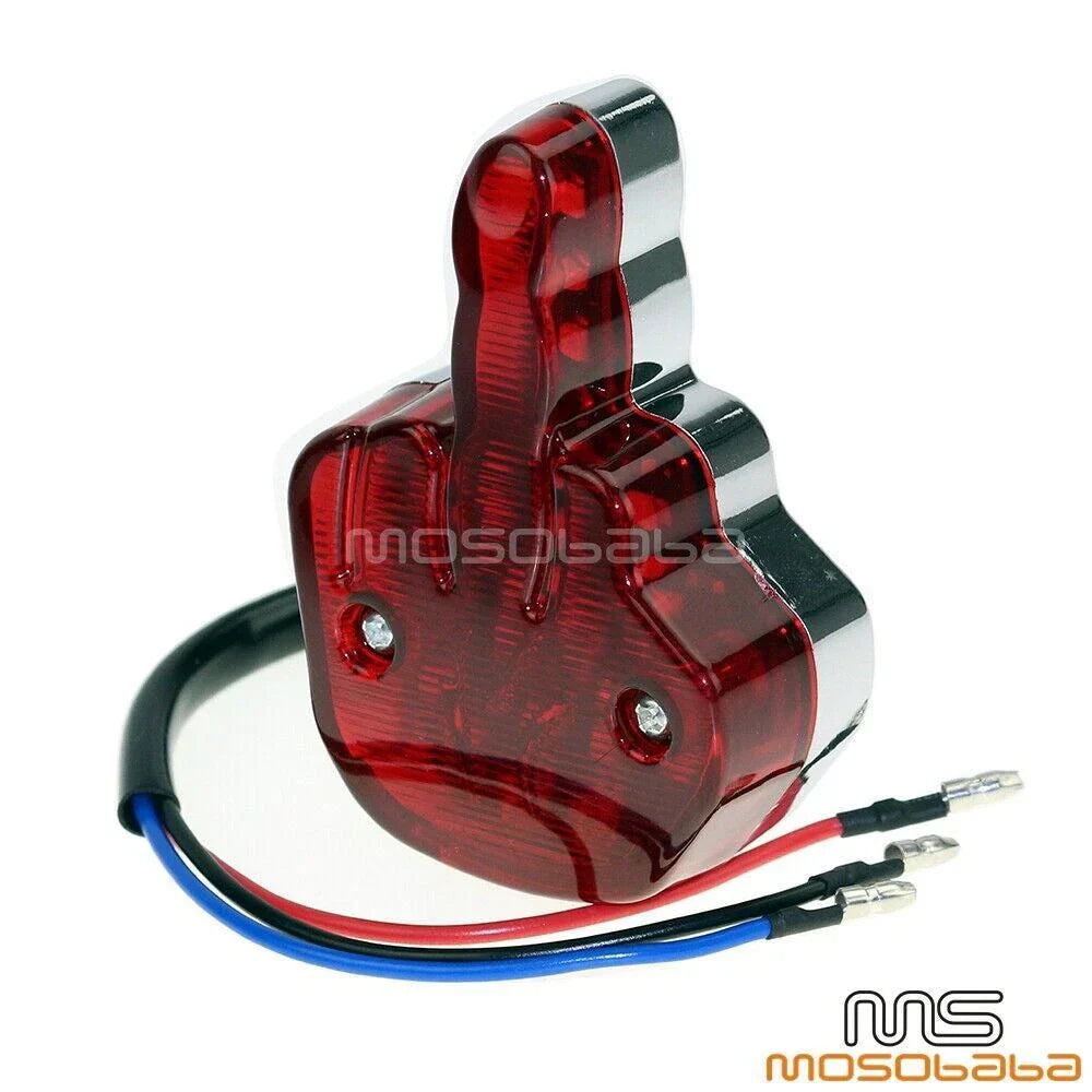 LED Tail Light with Brake Lights for Bobber Suzuki Yamaha Kawasaki