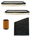 ACDelco Pro Engine Oil Air Paper Cabin Filter Kit for Mercedes Benz W211 (2003–2009)