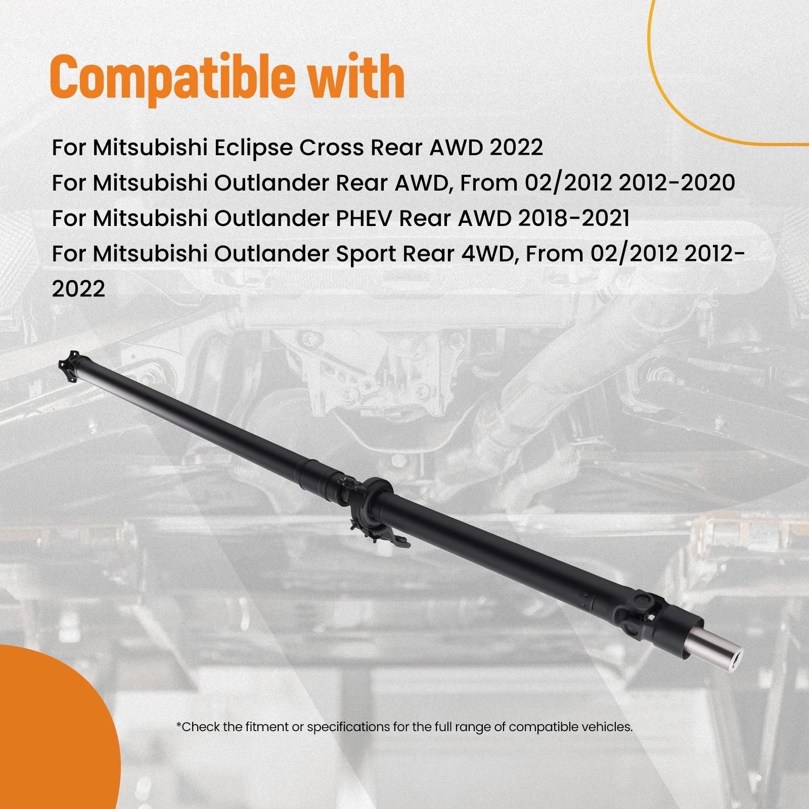Driveshaft Propshaft 2057mm for Mitsubishi Outlander Sport (2012–2022) 986-529