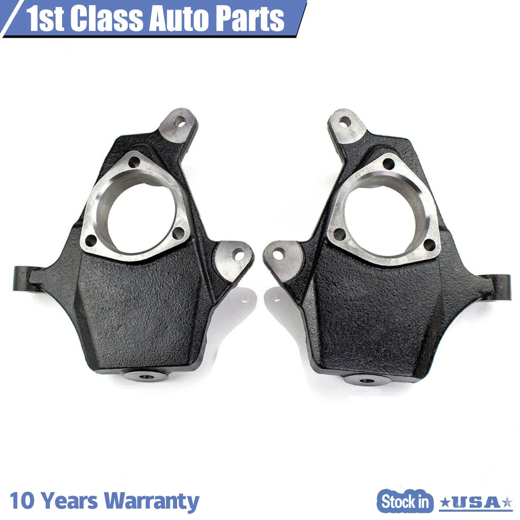 2" Drop Lowering Spindles for Chevy Silverado 1500 GMC Sierra (2007-2016)