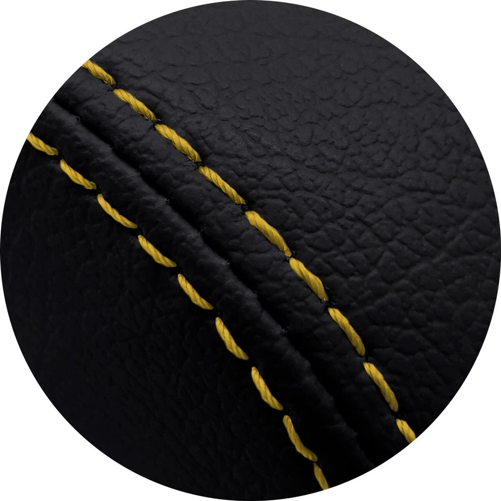 Manual Shift Boot Leather for BMW M3 Z4 E85 E86 (2003–2008) Yellow Stitch