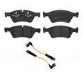 Front Low-Met Brake Pad Set with Wear Sensors for Mercedes W463 G55 AMG (1990–2023)