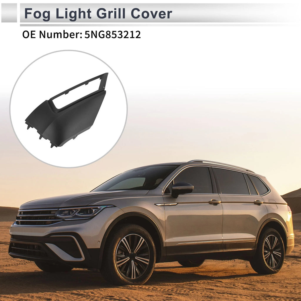 1 Pc Fog Light Grill for Volkswagen Tiguan (2017–2019) No. 5NG853212