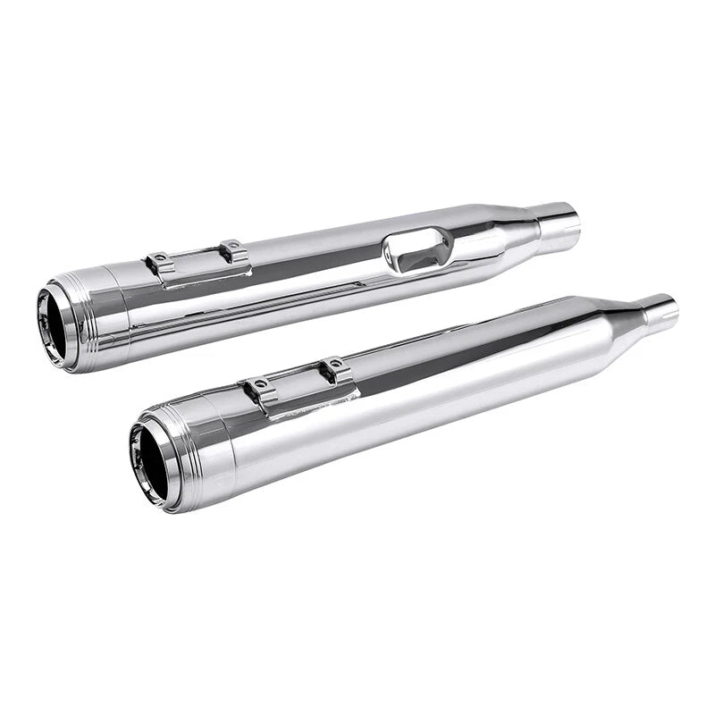 4" Slip-On Straight Mufflers for Harley Touring Road Glide (2017–2024)