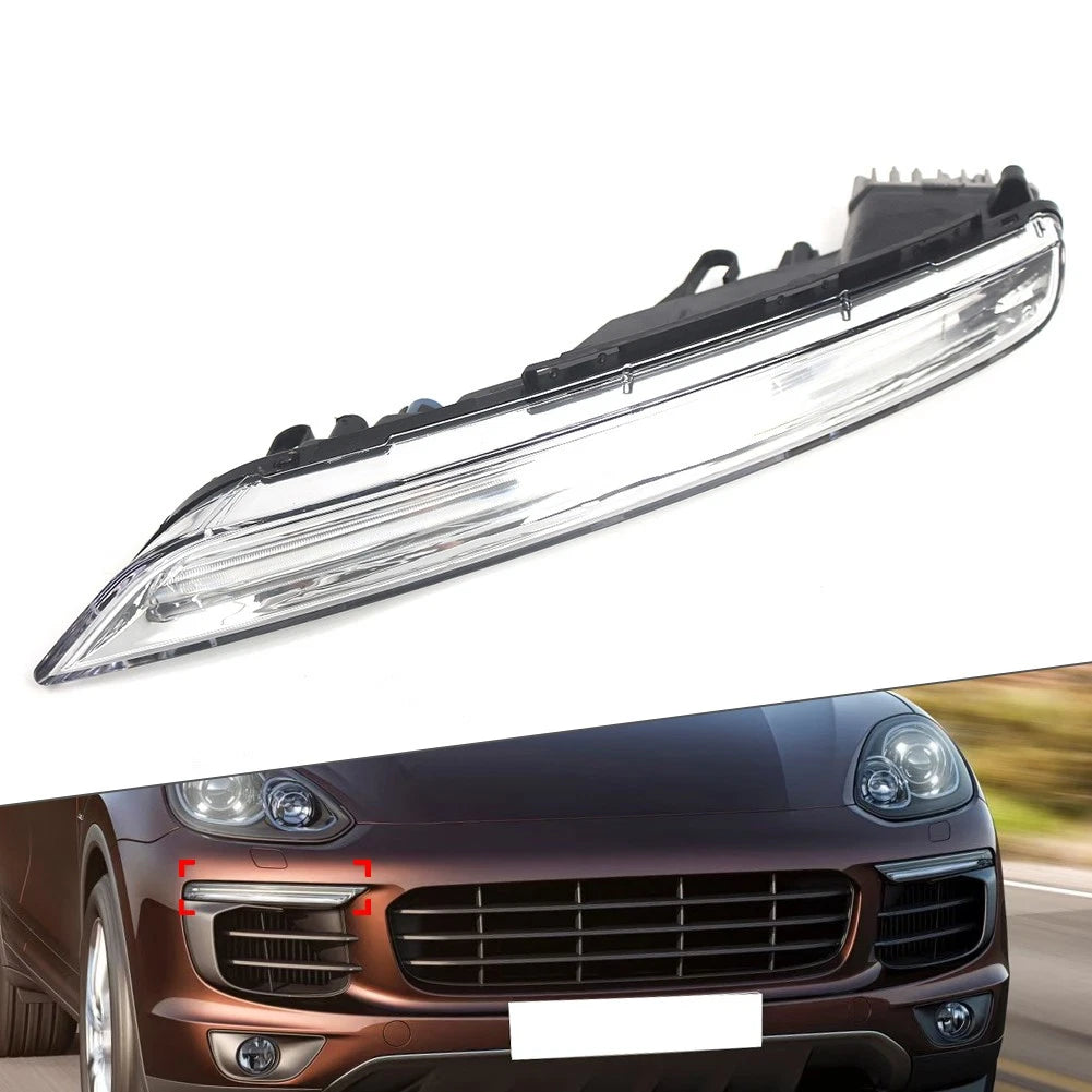Daytime Running Light Fog Light Right Side for Porsche Cayenne 958 (2015–2018)