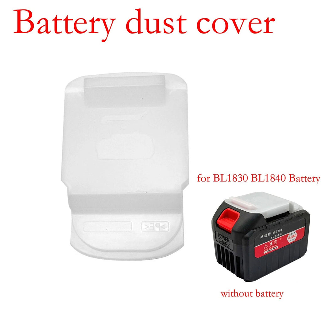 Dust Cover for Makita BL1830 BL1840 BL1815 18V Batteries (Compatible)