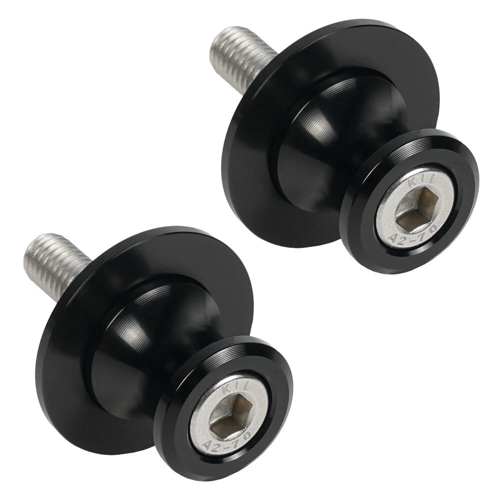 CNC 6mm Swing Arm Spools Sliders for Yamaha YZF-R1 YZF-R6 (1998–2015)