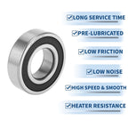 1 Pc 62/28DDU Deep Groove Ball Bearing for Scooter Skateboard (28x58x16mm)