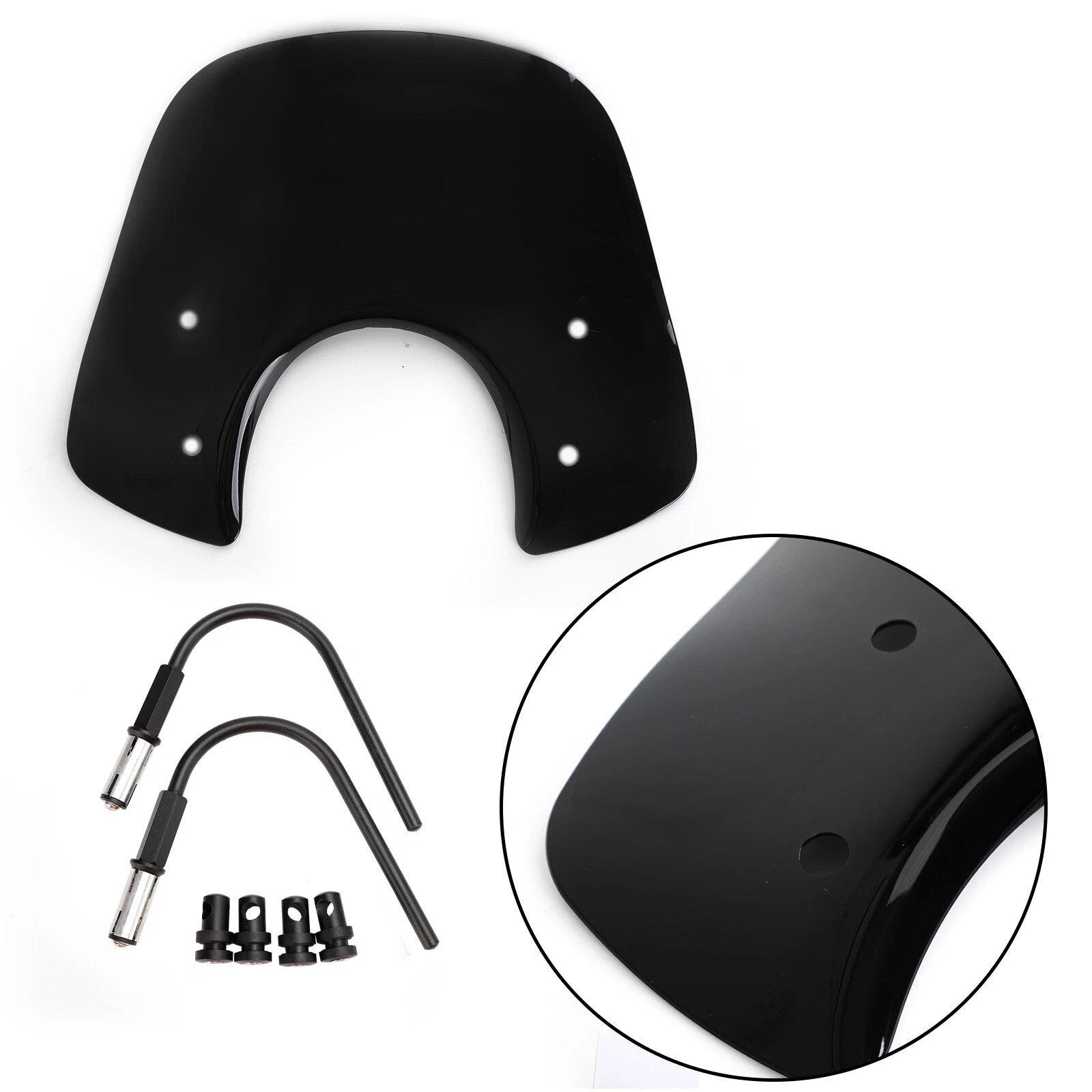 Windshield Windscreen for Vespa LX50 LX125 LX150 GT200 GTS300 Super (2006–2023)